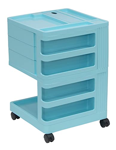 Image of SDSTA Kubx Pro Mobile Rotating 4-Sided Storage Organizer with Multiple Compartments