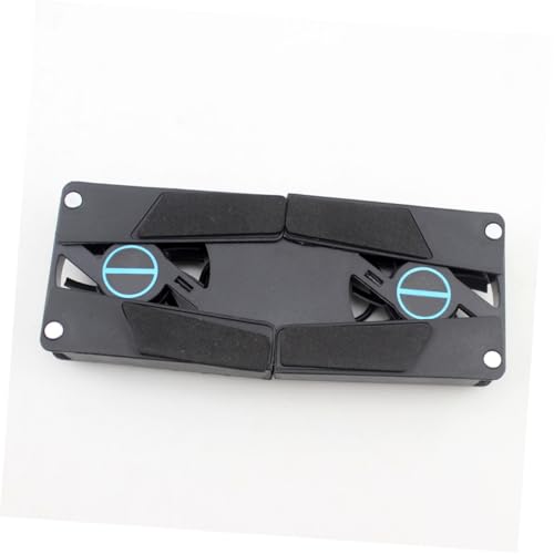 Base para laptop con doble ventilador SHINEOFI negra miniatura 4