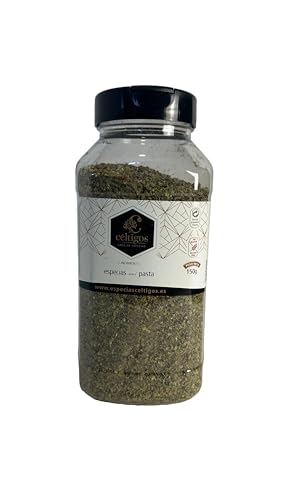 Céltigos Condimento de Especias para Pasta y Pizza, Mezcla de Mejorana, Albahaca, Orégano, Tomillo, Ajo y Ají Dulce