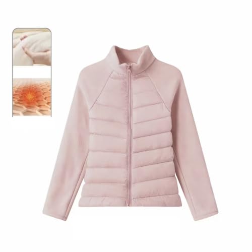 fartey Down Jacket Women Lightweight Quilted Overcoat Zip Up Puffer Coat - image 6