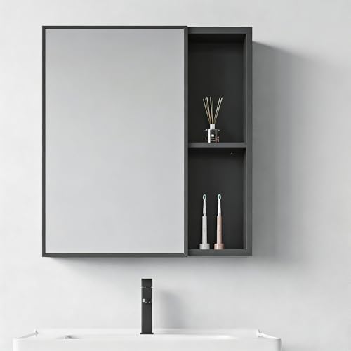 xinxin-home�~���[�L���r�l�b�g �Ǌ|�� ���^ ���ʉ��ϑ� ������ �݂�˒I ���w���[ ���t�� ��t�ȒP �A���~�f�� �h���h�K ���� ���ʏ� �����C �o�X���[�� ������� �ȃX�y�[�X �O���[/�^�I���|���Ȃ�/60*60*10cm