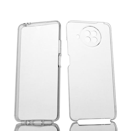 Max Power Digital Funda 360º para móvil Xiaomi Mi 10T Lite 5G Silicona Transparente - Carcasa Resistente Full Body Delantera y Trasera Doble Cara Completa Entera (Xiaomi Mi 10T Lite 5G)