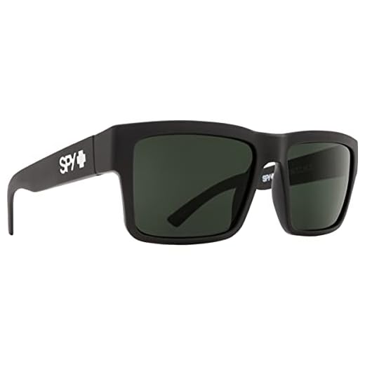 Spy Montana Gafas, Soft Matte Black, 1.5 mm Unisex Adulto