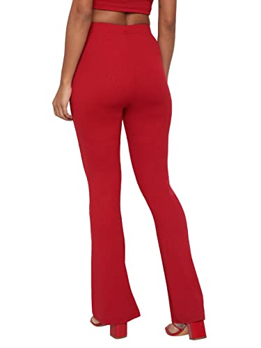 Image of Shasmi Women's Yoga Dress Pants Stretchy Work Slacks Business Casual Office Straight Leg /Boot-Cut Elastic Waist Regular Fit Trouser Pant (Pant 57)