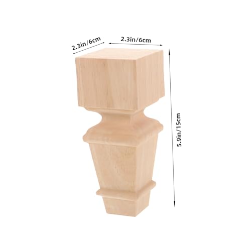 Patas de madera fiables para sustituir soportes rotos de mesa 3