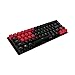 HyperX Rubber Keycaps – Gaming Accessory Kit, 19 Keys, English (US) Layout, Red