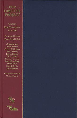 The Griffith Project, Volume 1: Films Produced in 1907-1908
