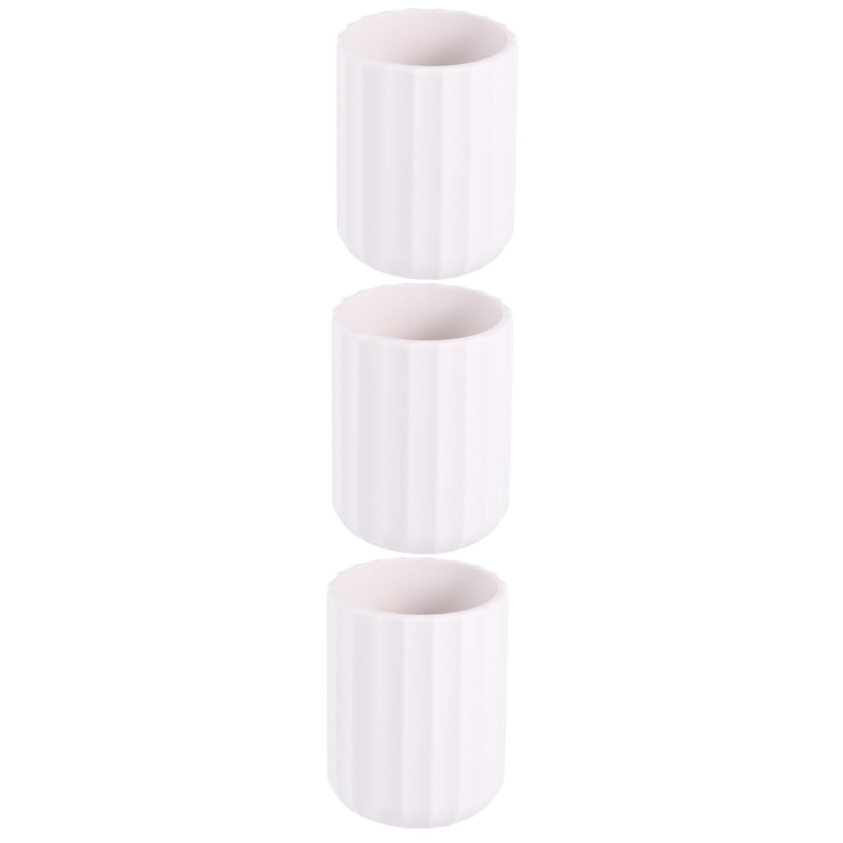 Organisateur silicone blanc incassable NUOBESTY pack de 3 pièces flexibles
