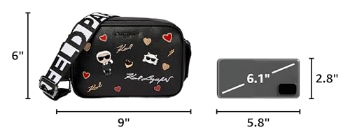 Image of KARL LAGERFELD Paris Maybelle Pin Crossbody