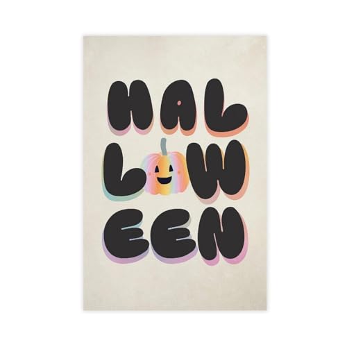 Poster mural Halloween sur toile pour habiller un grand mur