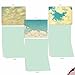 The Best Card Company - Box of 10 All Occasion Cards Blank (4 x 5.12 Inch) - Scenic Landscape Cards Assorted - Cloud 9 M2036