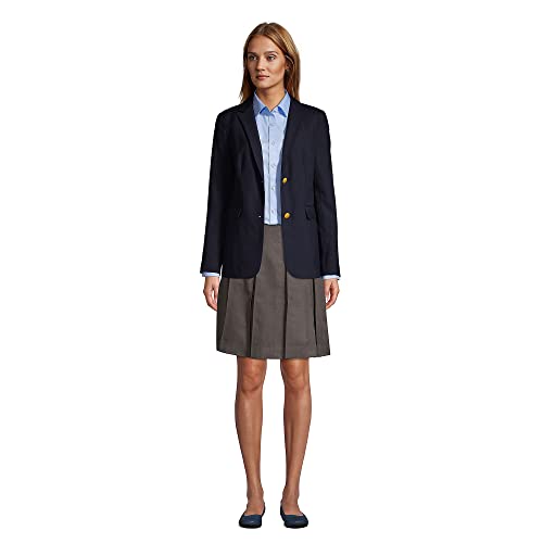 Lands' End School Uniform Women's Hopsack Blazer4