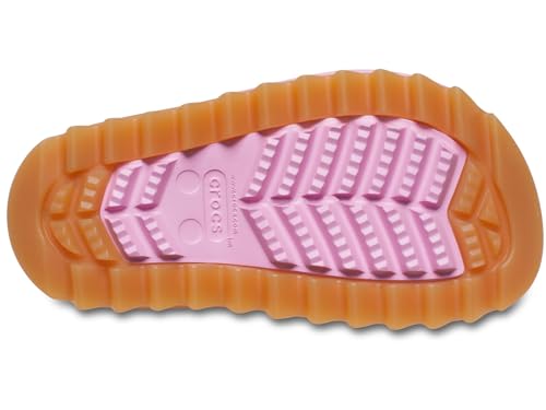 Crocs Unisexe Enfant Classic Neo Puff Boot T Bottes, Pink Tweed/Gum, 20/21 EU