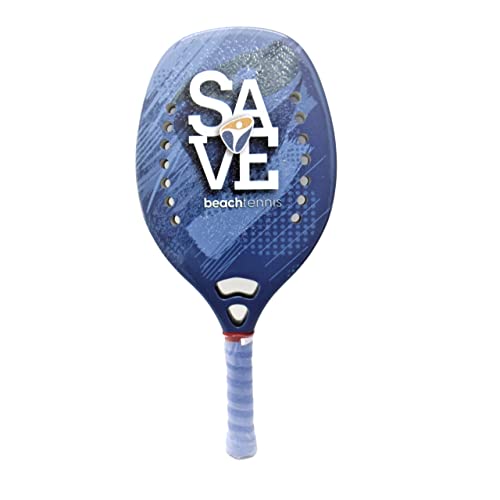 Save Sport Raquete Beach Tennis Fiber Glass, Azul