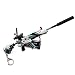 Game Weapon M249 - Llavero de metal de seguridad con diseño de ametralladora con forma de juego de armas de fuego, regalo de cumpleaños, regalos creativos