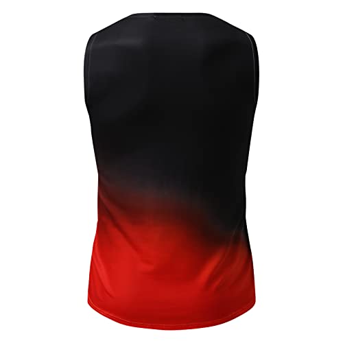 Oicib Tank Tops Men, Mens 3D Tank Top Novelty Graphic Breathable Quick Dry Sleeveless Beach Shirt M-3Xl #TOP3