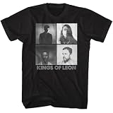 American Classics Kings of Leon Photo Grid Graphic T Shirt Black MD