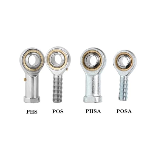 Rodamiento extremo de varilla de 5mm con junta de bola métrica derecha POSA PHSA para eje lineal 2