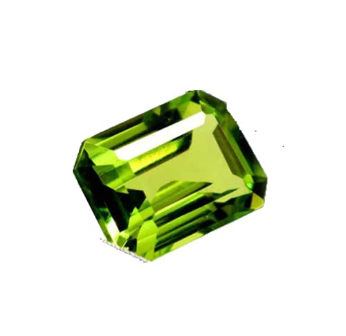 Péridot naturel non chauffé de 9,60 carats pour création de haute joaillerie