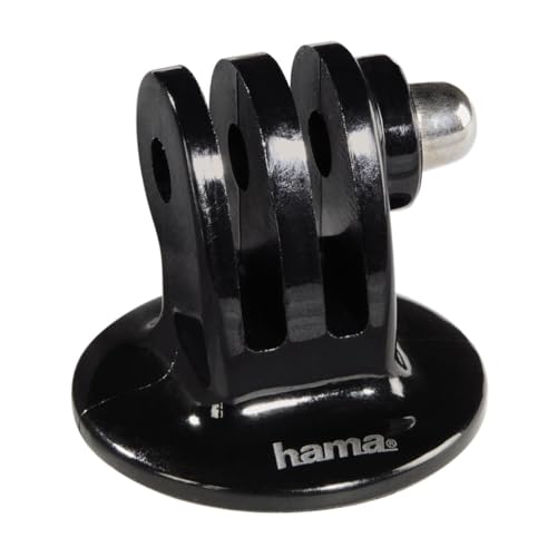 Hama Kamera-Adapter für GoPro an 1/4 (13,5 mm) Stativanschluss, Schwarz, 00004354