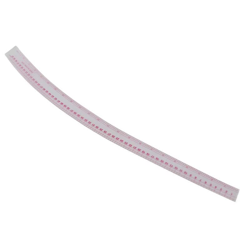 Plastic Sewing Design Ruler Multifunction Clothing Measuring Ruler for Cutting Skirts