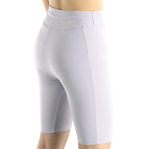 Girls Bike Shorts 2-Pack High Waist Dance Running Yoga Shorts for Girls2