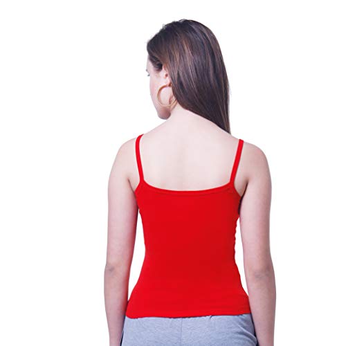 Image of Splash Women's Camisole Slip|Fine Cotton Rich Spaghetti Top for Women and Girls - 120