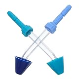 YARNOW 2 Boquillas de Repuesto para Irrigador Dental, Compatibles con Irrigador Oral, Punta Bucal Profesional en Colores Verde Menta y Azul, Accesorio para Higiene Bucal Diaria y