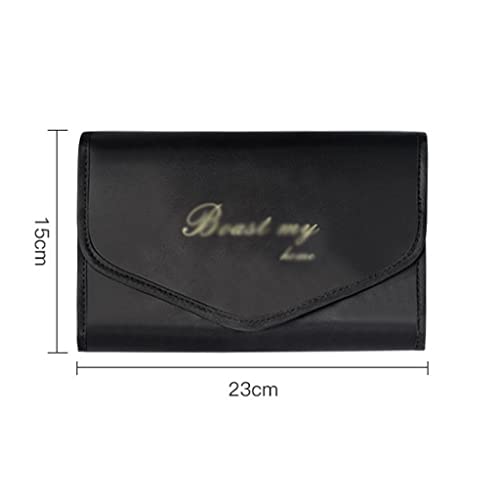 Bolsa de almacenamiento de joyas de viaje plegable y organizador de tela portátil Welry 5