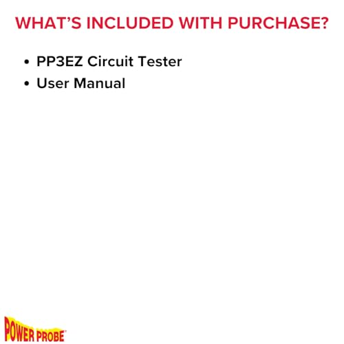 Power Probe PP3EZ Comprobador de Circuitos para Averías de Coches en Ruta 6
