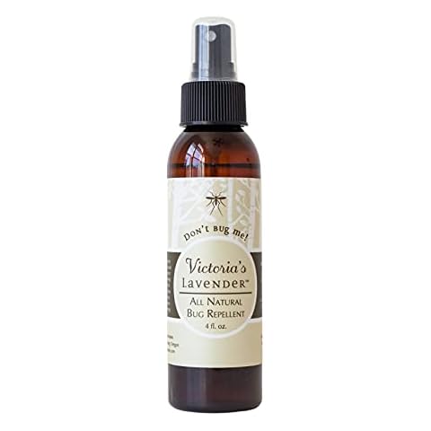 Victoria's Lavender Organic “Don’t Bug Me” Insect Spray, Made with Plant Based Essential Oils & Aloe Vera (4 oz Single) Cover