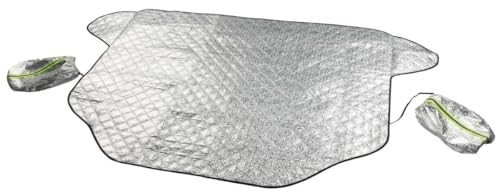 Protection de pare-brise pour garer sa voiture au soleil avec housse rétro