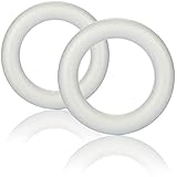 dekomaterial mieten bern LIEFERUMFANG: 4x Styropor-Ring // Maße (Hx Ø): 3 x 17 cm // Material: Styropor // Farbe: weiß