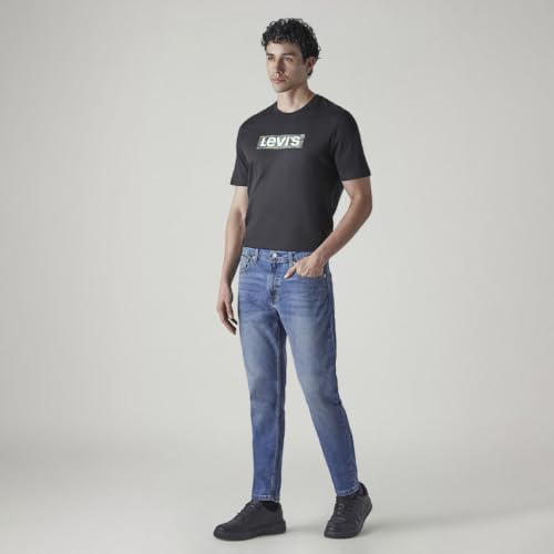 Buy Levi's Men's 512 Mid Indigo Slim Tapered Fit Mid Rise Jeans at Amazon.in - Image 4