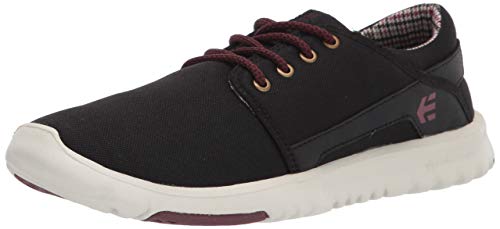 Etnies Men's Scout Bloom Skate Shoe, Black, 5 UK