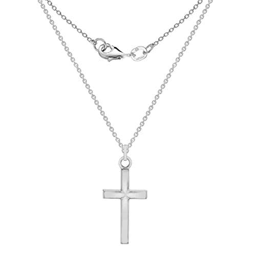 Collier argent 925 femme Tuscany Silver chaîne fine 46 cm ras du cou