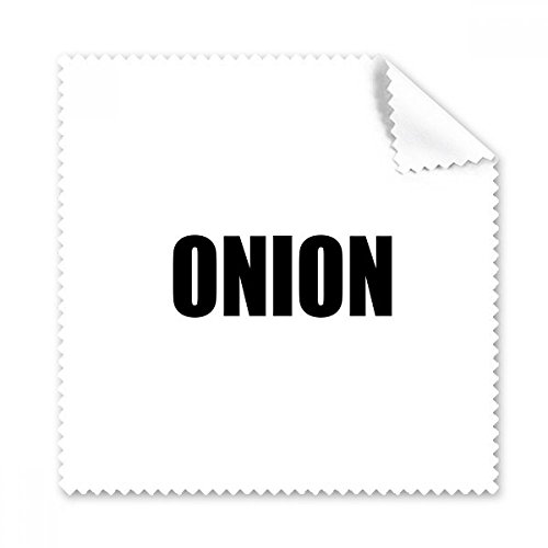 Chiffon de nettoyage écran et verres oignon légume microfibre 5pcs