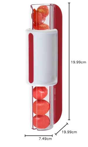 Accessoires de cuisine trancheuse à tomates rouge multi-fentes