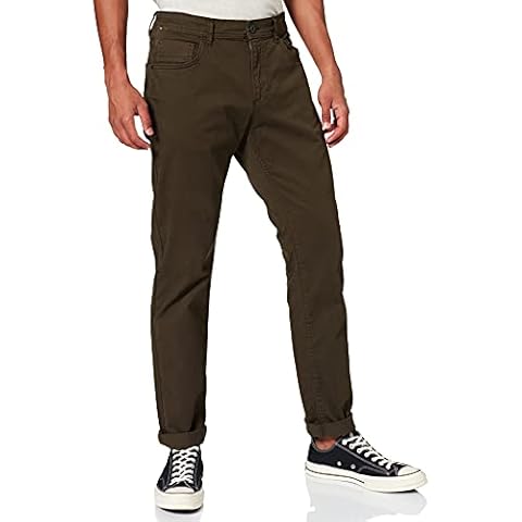 camel active Men's 4880756Z07 Trouser, Mud, 35 W/30 L Cover