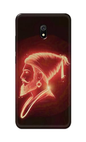 Image of PRINTFIDAA Printed Hard Back Cover Case for Mi Redmi 8A Back Cover (Chatrapati Shivaji Maharaj) -112