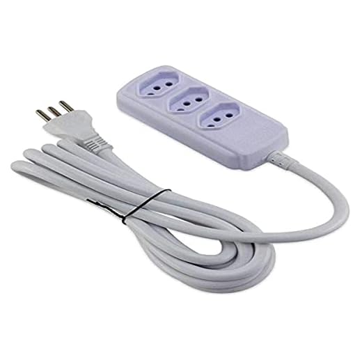 Extensao 3 Tomadas Tripolar 20A 5M Branco