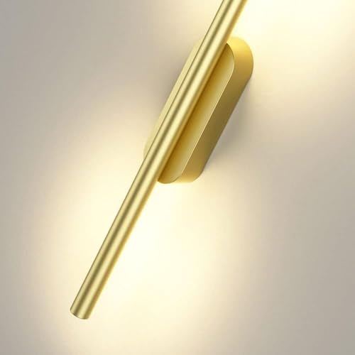 Lampe murale moderne aluminium tube long LED à intensité variable