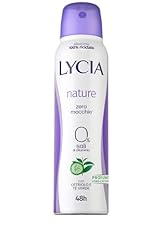 Lycia, Nature Cetriolo e Tè Verde, Deodorante Spray con Antibatterico Naturale, Freschezza Prolungata, Formula Zero Macchie, Efficace fino a 48H, Senza Sali di Alluminio, 150 ml