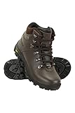 Mountain Warehouse Waterproof Vibram Womens Boots - Camping Shoes Dark Brown Womens Shoe Size 10 US