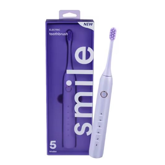 Brosse à dents électrique sonic 43000 impulsions violette autonomie 60 jours