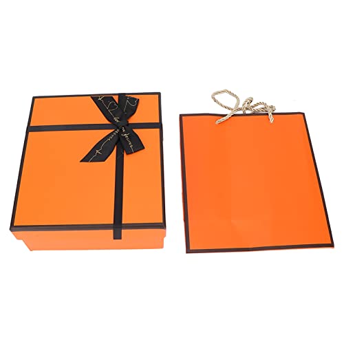 caja decorativa reutilizable,Caja de regalo grande naranja rígida con tapa, caja de regalo con bolsa de cinta de cubierta de cumpleaños, cajas de regalo al por mayor para regal caja decorativa reutilizable,Caja de regalo grande naranja rígida con tapa, caja de regalo con bolsa de cinta de cubierta de cumpleaños, cajas de regalo al por mayor para regal