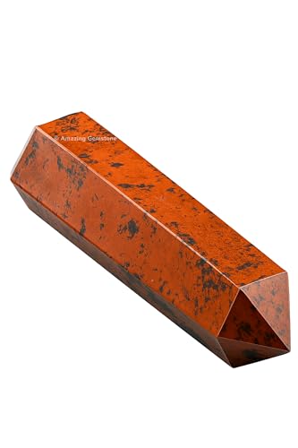 Image of Amazing Gemstone Large Mahogany Obsidian Crystal Towers ~ Natural Healing Crystal Point Obelisk for Reiki Healing and Crystal Grid (5.5 to 6 INCH)