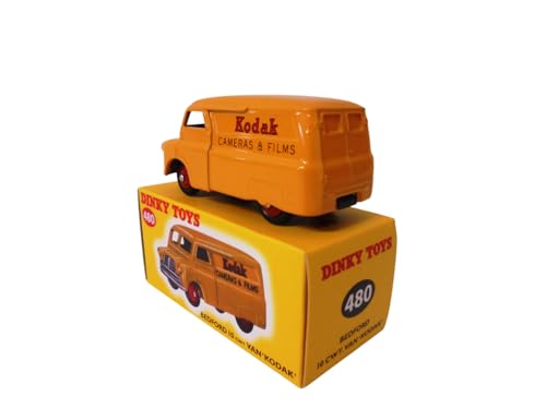 Bedford 10 CWT Van Kodak 1/43 Dinky Toys miniatura 3