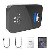 MMB Wireless CarPlay Dongle Android 11.0 AI Box, Compatible with Audi Benz VW Toyota Honda Porsche Ford 2018-2022 with Factory Wired CarPlay, Support Wireless Android Auto, Mirroring, USB Playback