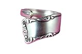  Rokoko Besteckschmuck Ring, ca. 64 (20,5) Ring aus Besteck